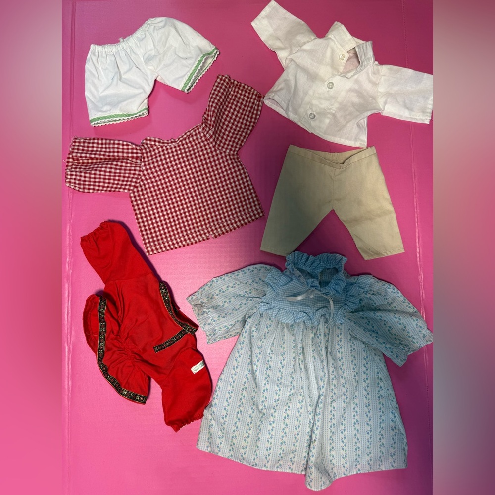 Vintage Cabbage Patch Kids Clothing Lot – Mixed Brands – Dress, Tops, Pants & Ro